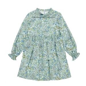 La Coqueta 2Y green floral dress
